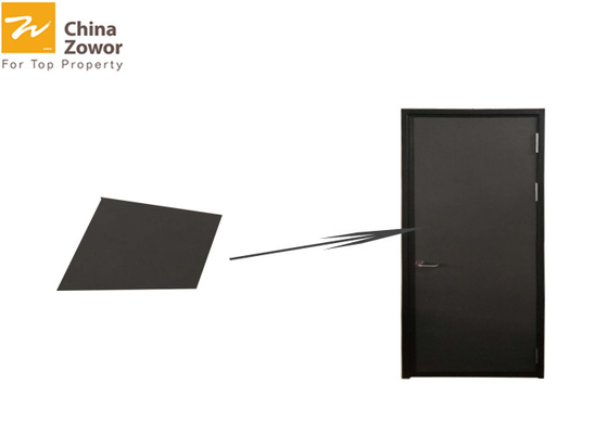Air And Water Tightness Fire Safety Door With Wind Loading Simple Shape For Subway Tunnel