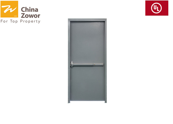 Green steel Fire Safety Door UL/BS certification can be customized according to customer needs